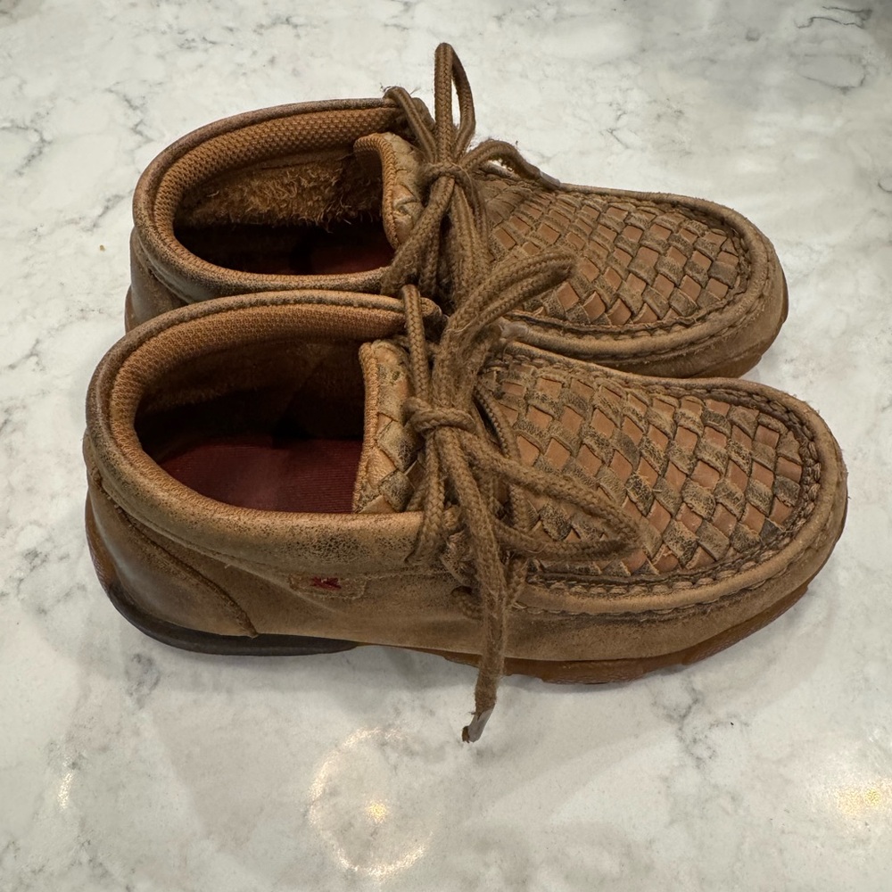 Kids Twisted X Chukka Driving Moccasins
